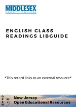English Class Readings Libguide: ENG 235 - Creative Writing - Readings